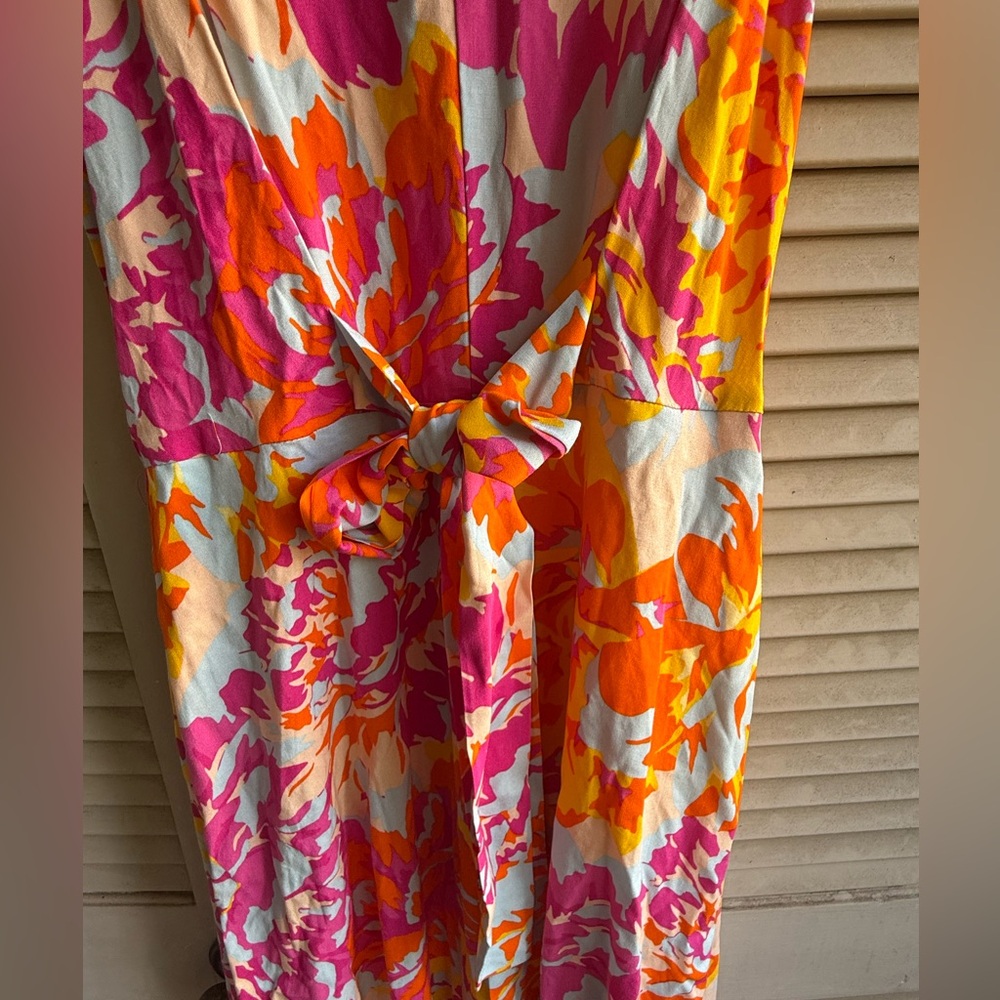 1.STATE floral jumpsuit - Picture 7 of 9